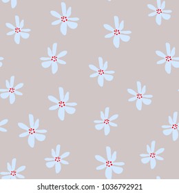 Cute simple floral pattern