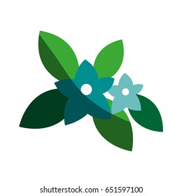 cute simple flower icon image 