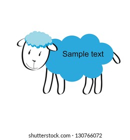 Cute and simple kids frame show seep