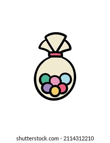 Cute and simple party starter pack vector