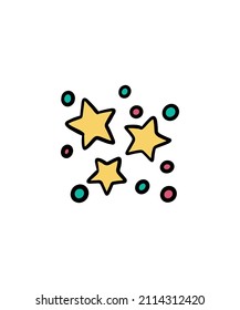 Cute and simple party starter pack vector