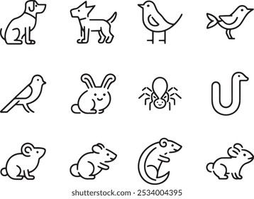 Cute and Simple Pet Shop Icons