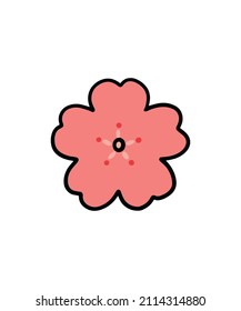 Cute and simple plant vector drawing