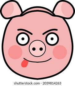 Cute, simple, simple pork pig
It is suitable for the beauty of children, masks, clothing, bags, etc.