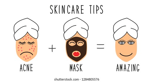 Cute and simple skincare tips for acne treatment