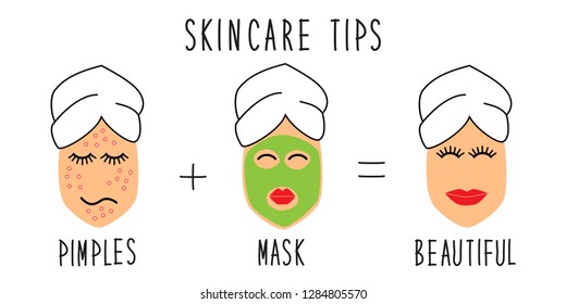 Cute and simple skincare tips for pimples treatment