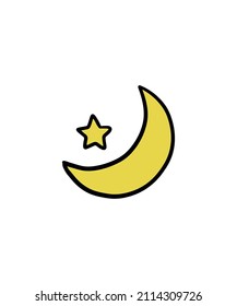 Cute and simple sleep vector drawings