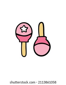 Cute and simple vacation vector set