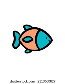 Cute and simple vector sea animal designs