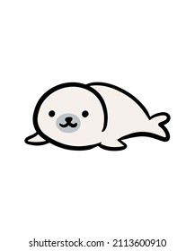 Cute and simple vector sea animal designs