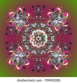 Cute, simple vector snowflakes for postcard and poster graphic design for textile, wrapping paper, hand drawn style christmas winter backgrounds. Vector design. Winter doodles hand drawn snowflake.