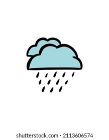 Cute and simple weather drawings