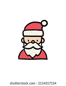 Cute and simple xmas starter pack vectors