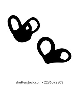 Cute single hand drawn summer set elements. Doodle vector illustration for wedding design, logo and greeting card.