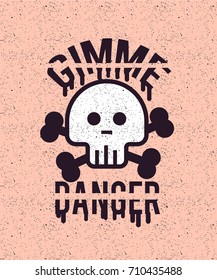 Cute skull design 