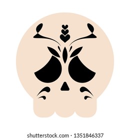 Cute skull mask