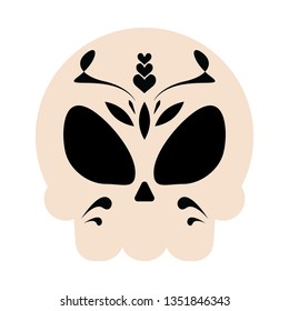 Cute skull mask