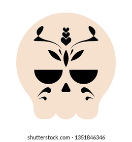 Cute skull mask
