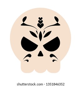 Cute skull mask