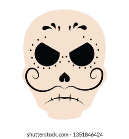 Cute skull mask