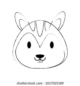 Cute skunk cartoon