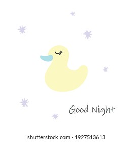 Cute sleeping Duck set for newborns