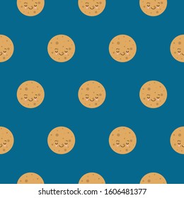 A Cute Sleeping Mercury Seamless Pattern. Illustration background
