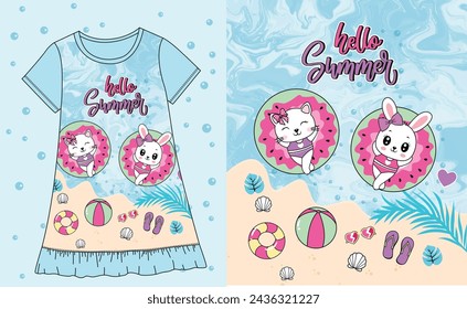 cute sleepwear for girl cute animals