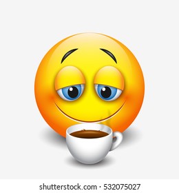 Coffee Emoji Images, Stock Photos & Vectors | Shutterstock