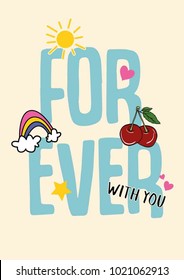 cute slogan kids