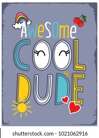 cute slogan kids