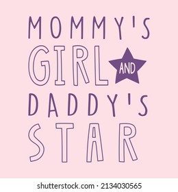cute slogan typography for girl apparels. mother slogan. mothers day slogan. vector