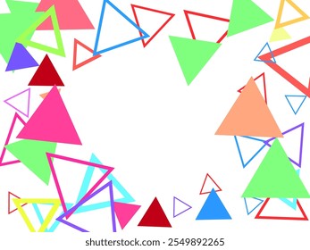 Cute small confetti seamless vector pattern on white background.  Colorful cheerful design for fabric, surface, package, digital paper and other.