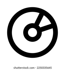 cute small disk icons with outline style