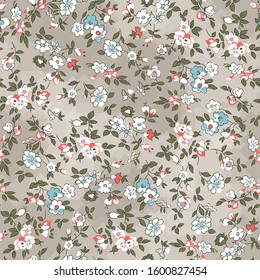 cute small flower pattern  on background textures