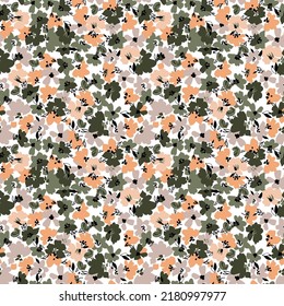 cute small flower pattern on background