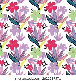 cute small flower pattern on background