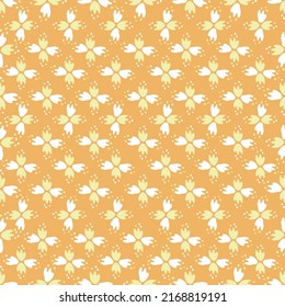 Cute small flower seamless pattern. vector design for fashion, fabric wallpaper and all prints.
