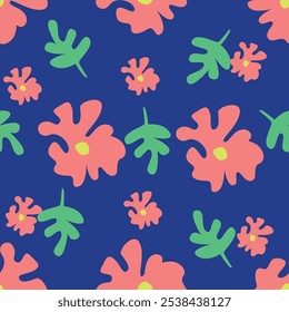cute small flowers pattern suitable for textile design or wall decoration