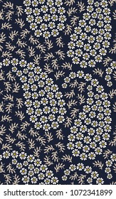 cute small paisley pattern on background