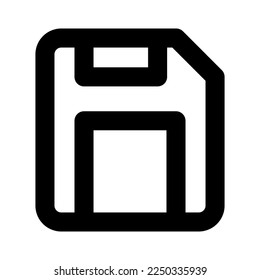cute small save icons with outline style