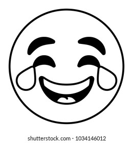cute smile emoticon happy tears expression