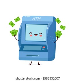 Atm Machine Cartoon Image