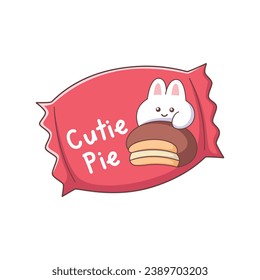 Cute Snack Character Design Illustration