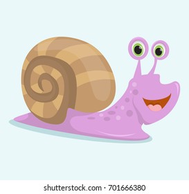 Cute Snail cartoon
