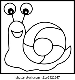 Cute Snail character vector EPS And Image