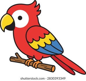 Cute snake cartoon vector illustration