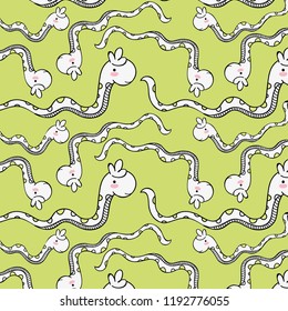 cute snake wild animal background