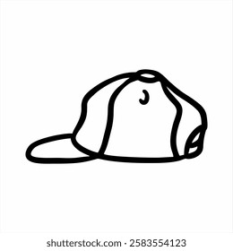 Cute Snapback Hand Drawing Illustration