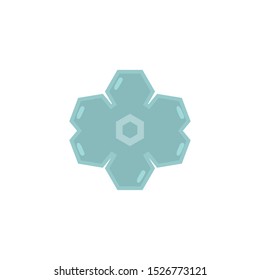 cute snowflakes on white background vector illustration design